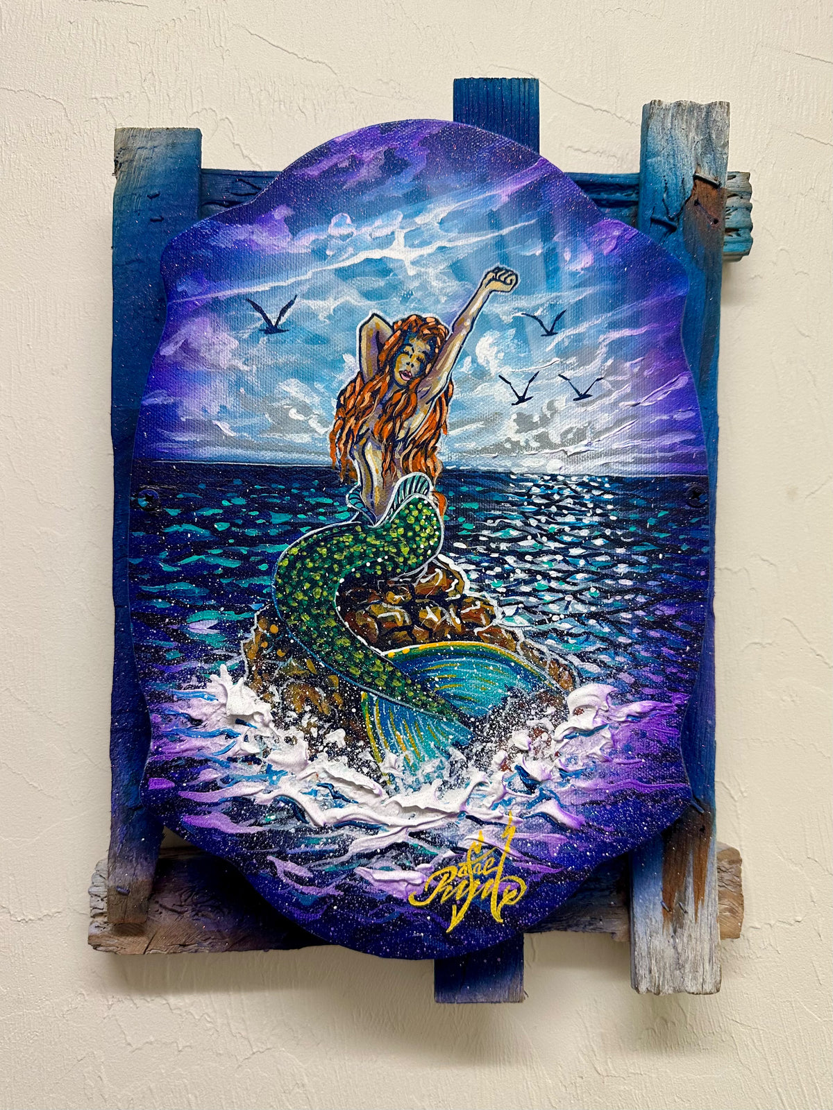 Waking mermaid
