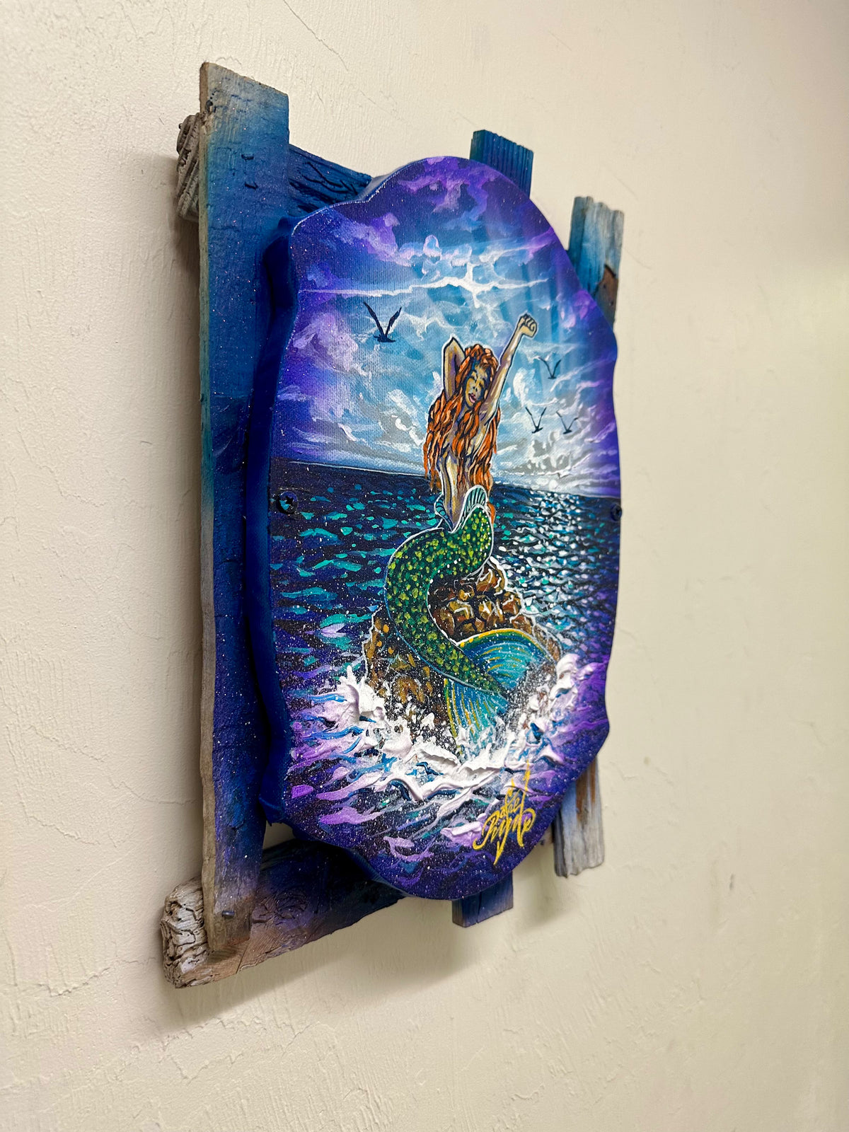 Waking mermaid