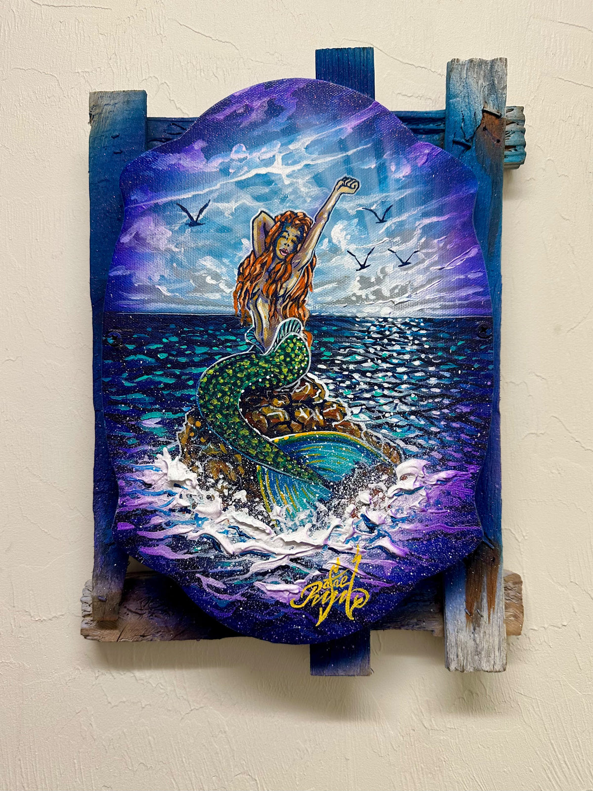 Waking mermaid