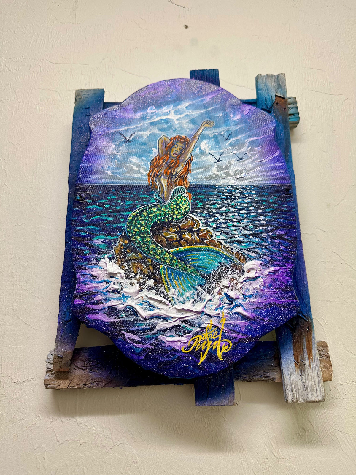 Waking mermaid