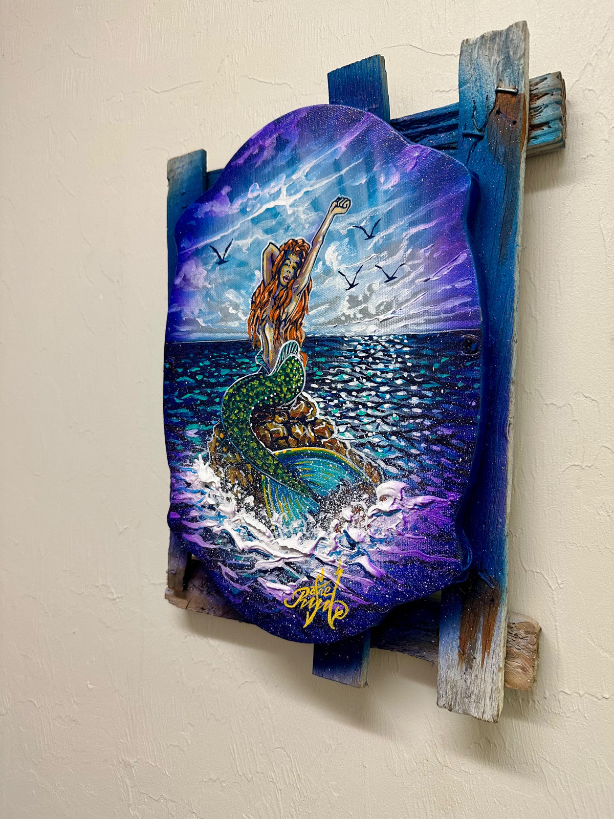 Waking mermaid